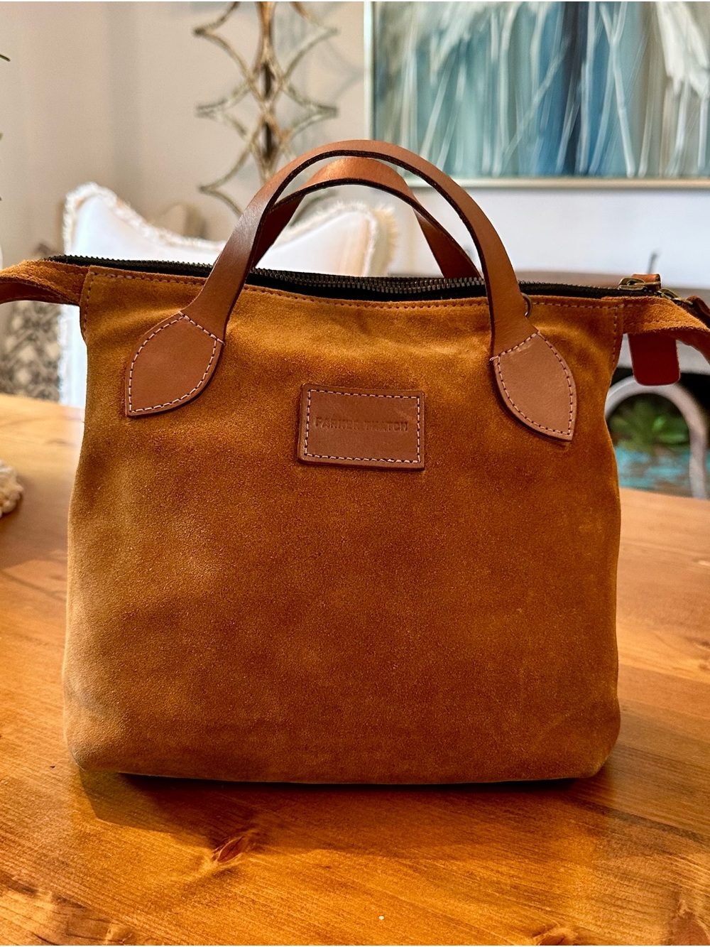 Parker Thatch small Charlie in suede